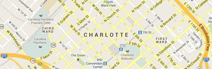Charlotte-NC-Map