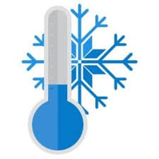 Freezing Cold Thermometer