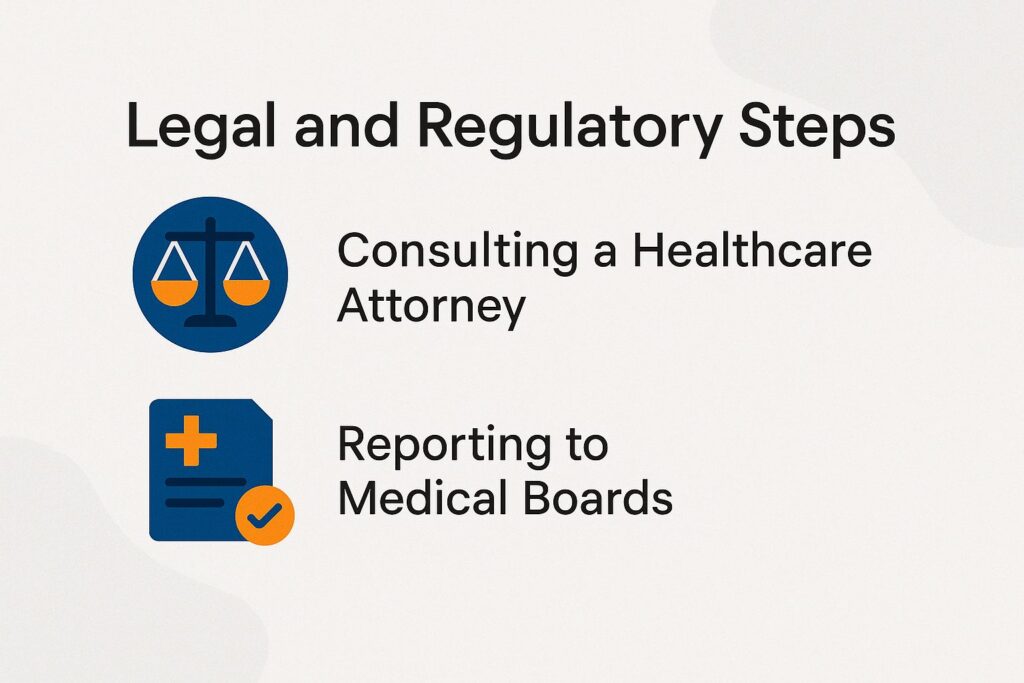 Legal and Regulatory Steps